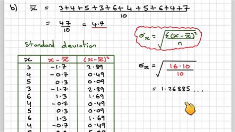 Mean deviation from the median Variance and standard deviation Short-cut. . Which of the following data sets has a mean of 10 and standard deviation of 0